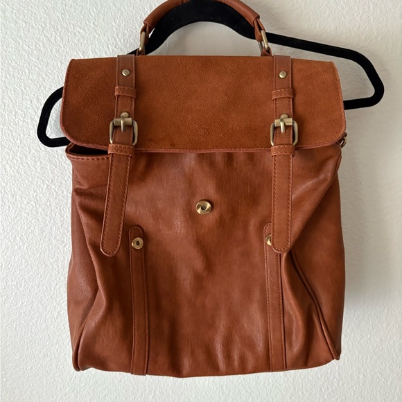 Modcloth Leather Backpack - Picture 3 of 7
